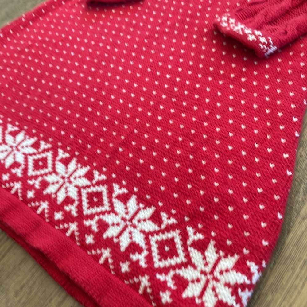 NWOT-Hanna Andersson Girl’s Nordic Sweater Dress - Picture 2 of 6